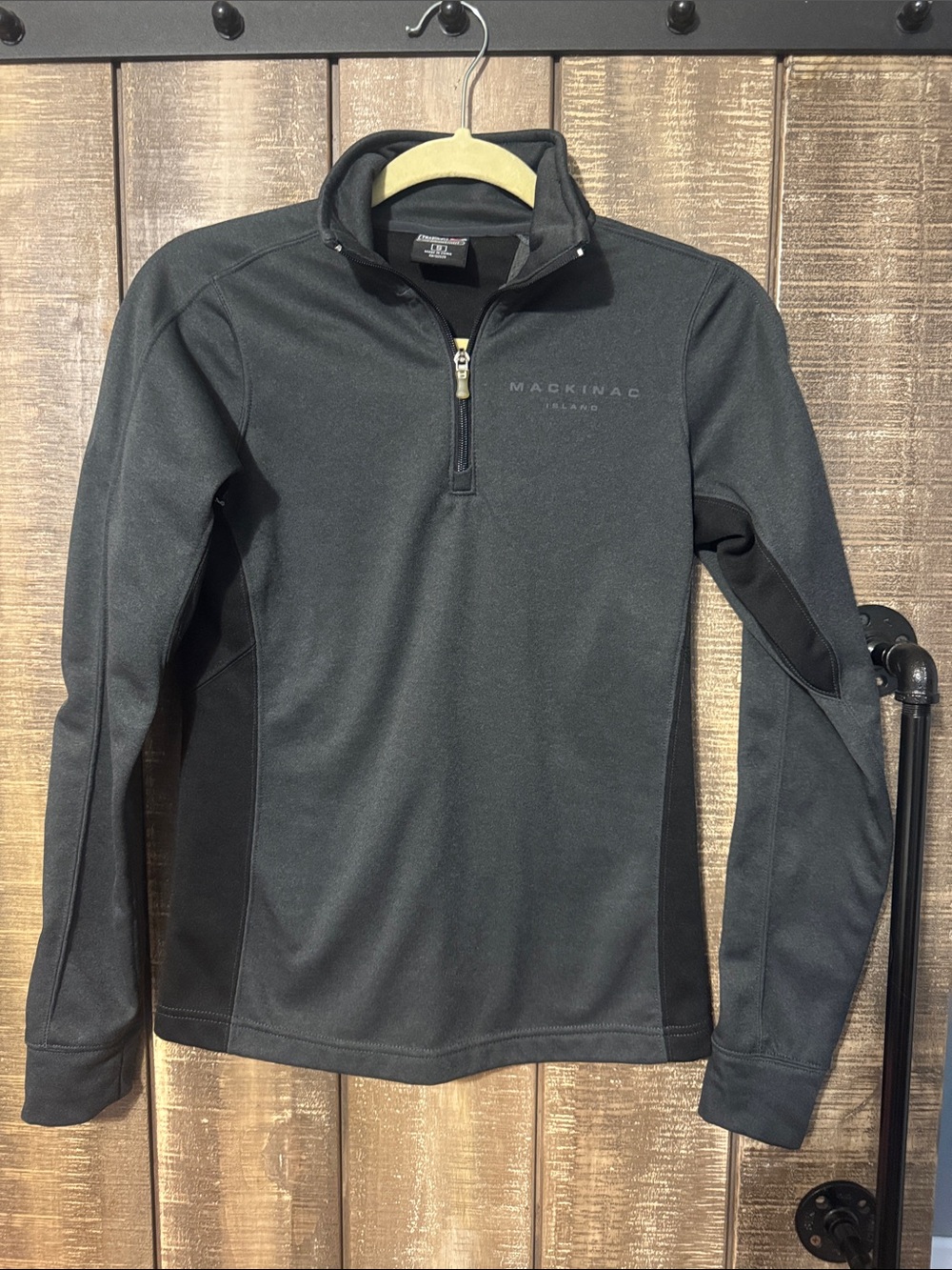 Mackinac island performance fleece quarter zip